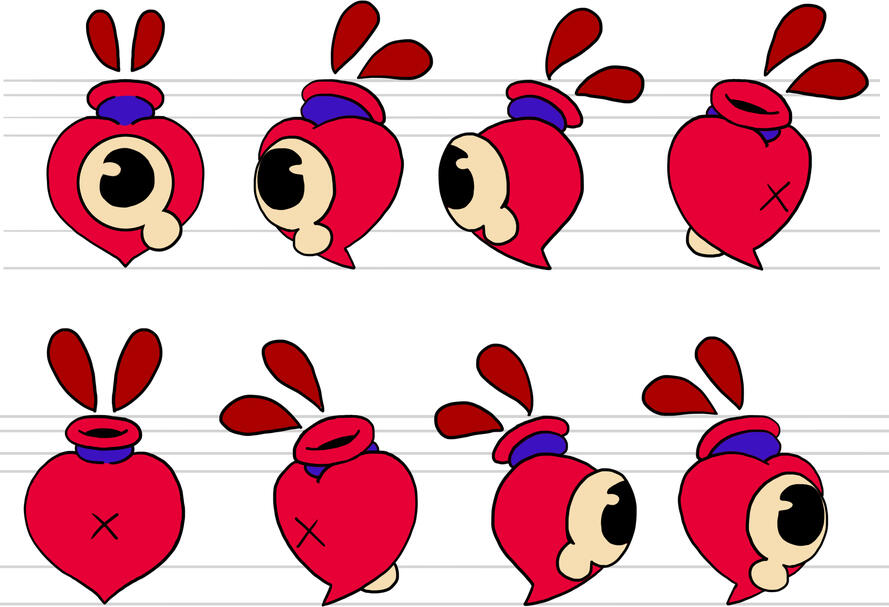 Model sheet Kokodoro